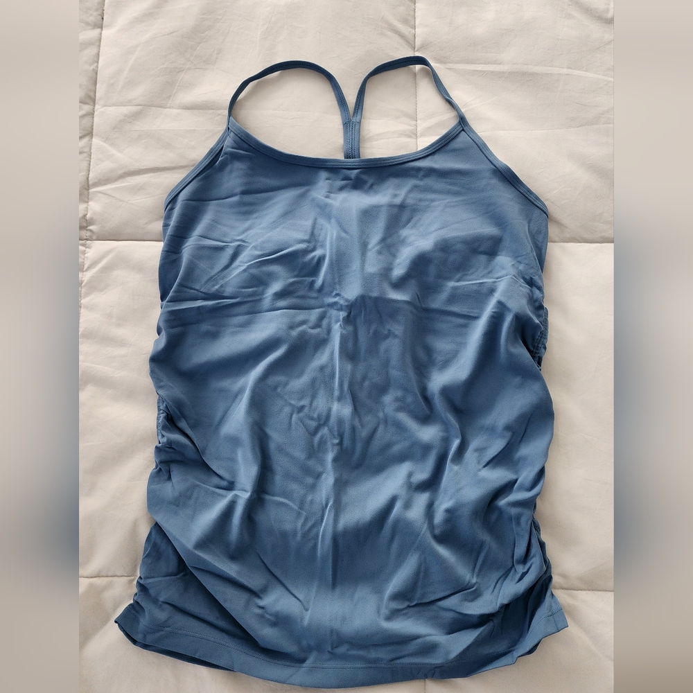 CRZ Yoga y-back maternity active tank size L